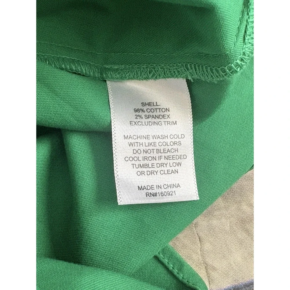NWT Alden Adair - Blake Top emerald M - Picture 6 of 7